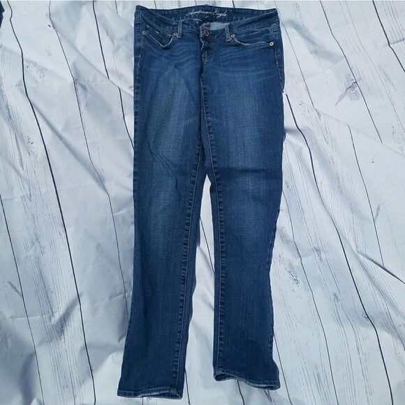 American Eagle skinny jeans 4 medium wash - Picture 1 of 5